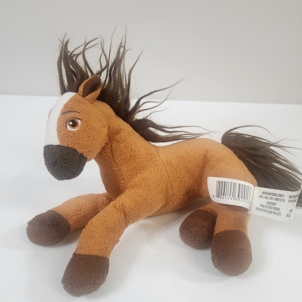 Dreamworks Spirit Riding Free Spirit Horse 2018 Laying Plush 8 Inches